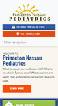 Mobile Screenshot of princetonnassaupediatrics.com